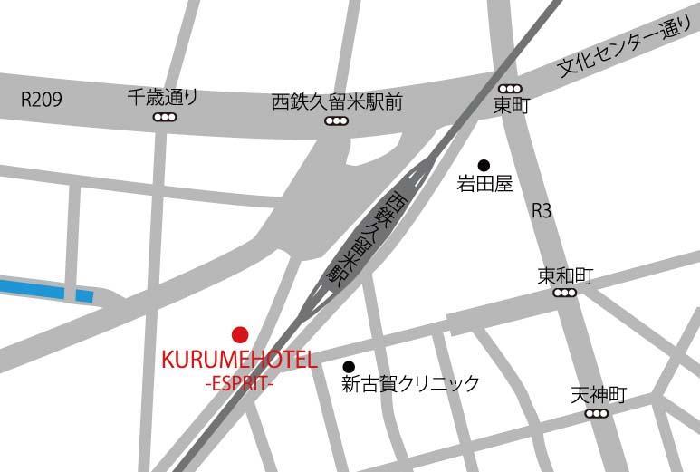 Kurume Hotel Esprit Kültér fotó